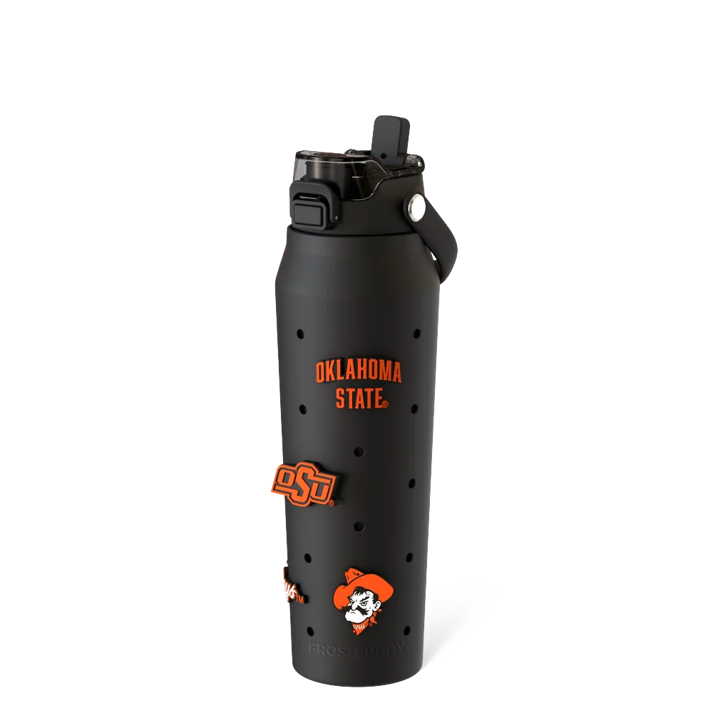 Bottle Buddy 32oz | Oklahoma State Cowboys | Skin + Budz Bundle