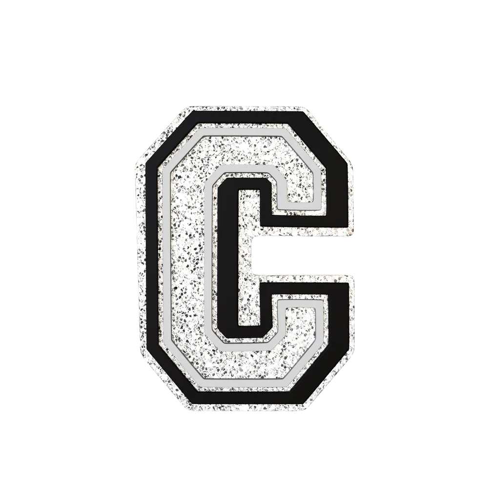 Budz | Silver Letter C