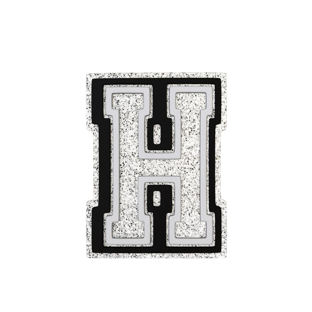 Budz | Silver Letter H