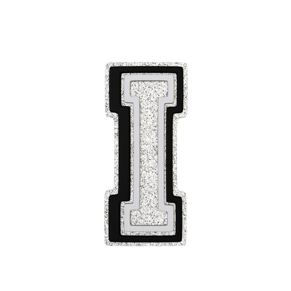 Budz | Silver Letter I