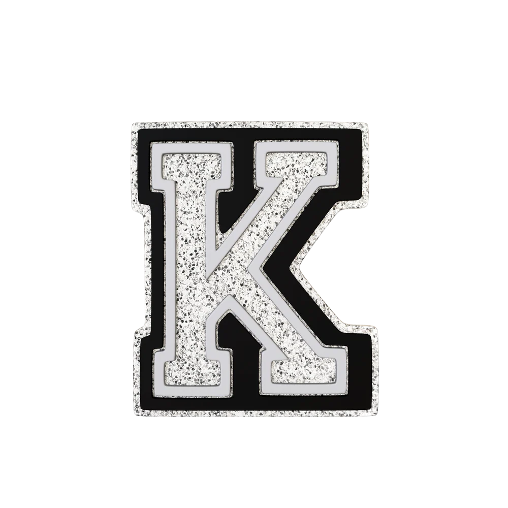 Budz | Silver Letter K