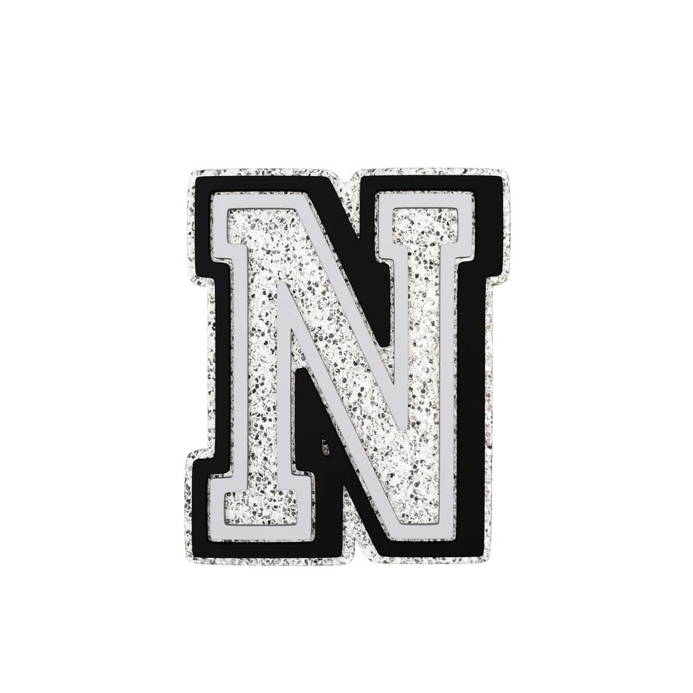 Budz | Silver Letter N