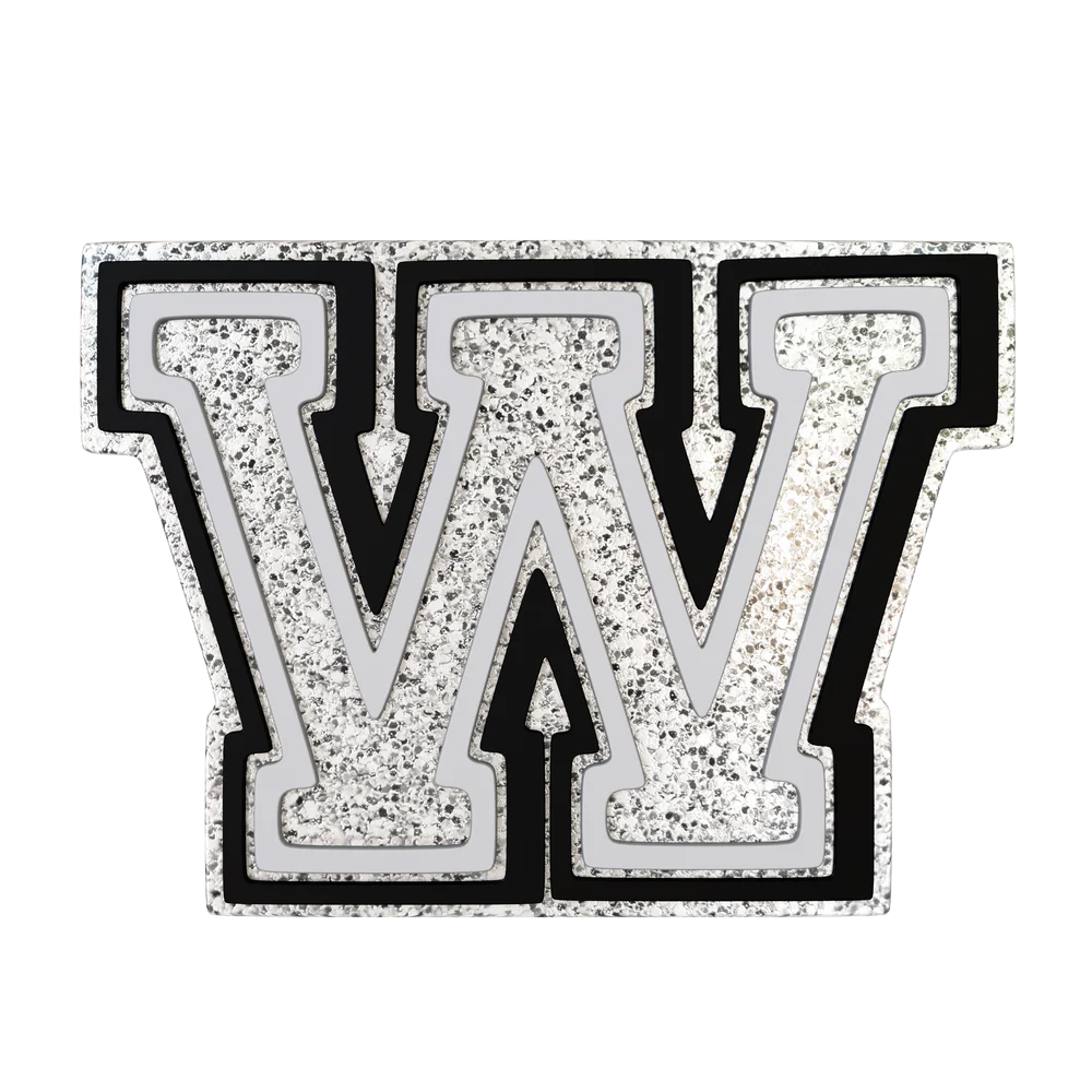 Budz | Silver Letter W