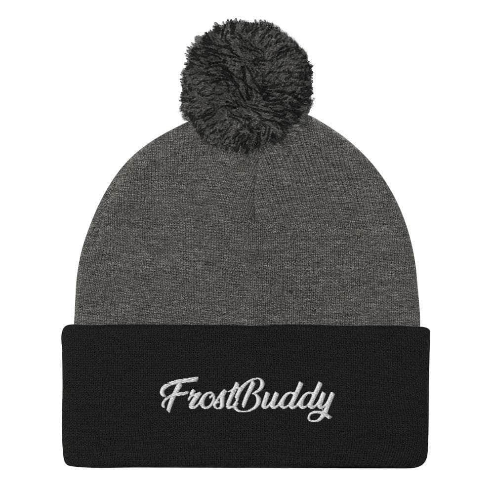 Elegant Pom-Pom Beanie - Image 3