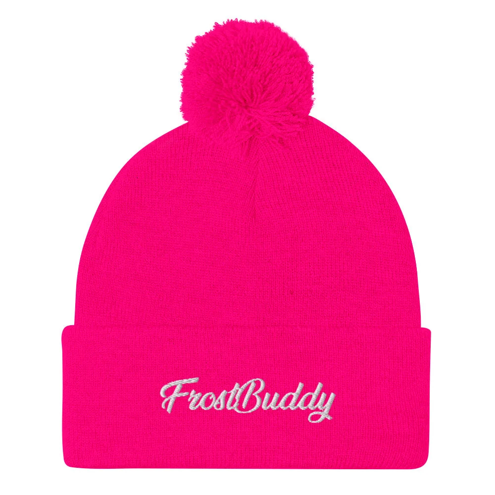 Elegant Pom-Pom Beanie - Image 4