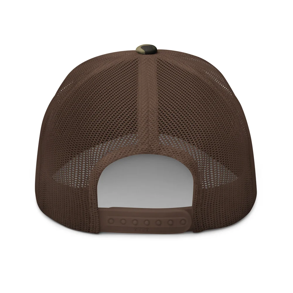 Logo Camouflage Trucker Hat - Image 8
