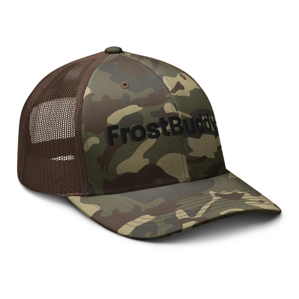 Logo Camouflage Trucker Hat - Image 10