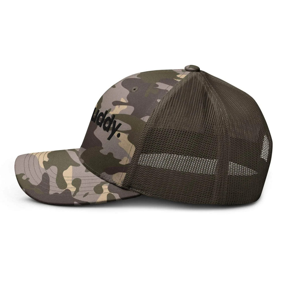 Logo Camouflage Trucker Hat - Image 17