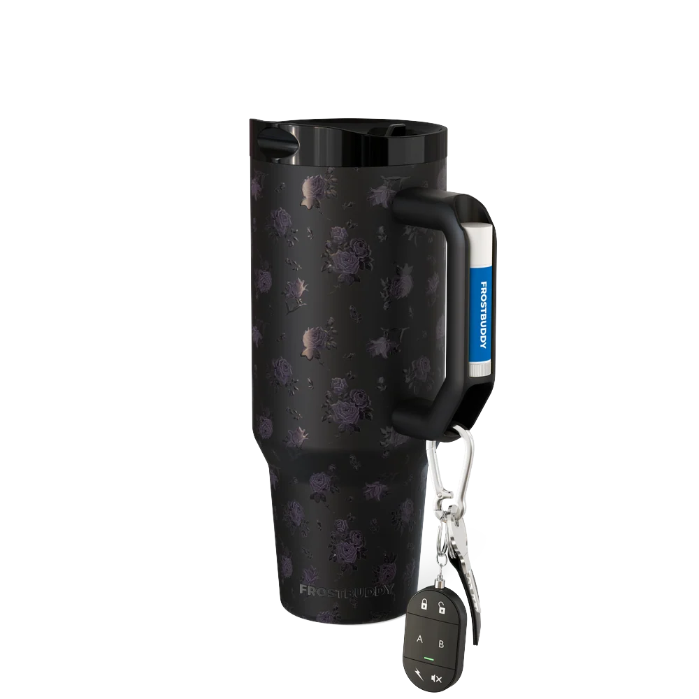 Thicc Buddy 40oz | Black Floral