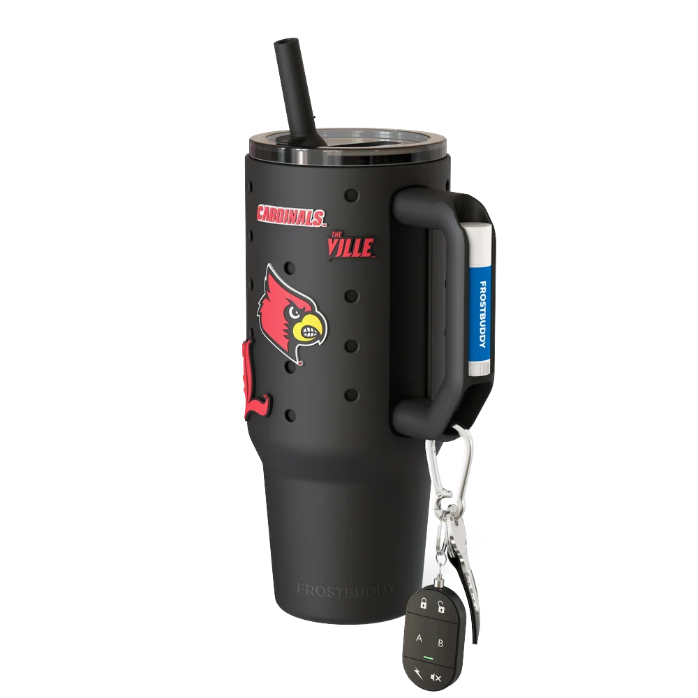 Thicc Buddy 40oz | Louisville Cardinals | Skin + Budz Bundle