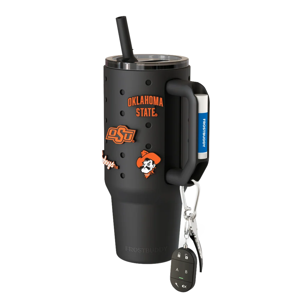 Thicc Buddy 40oz | Oklahoma State Cowboys | Skin + Budz Bundle