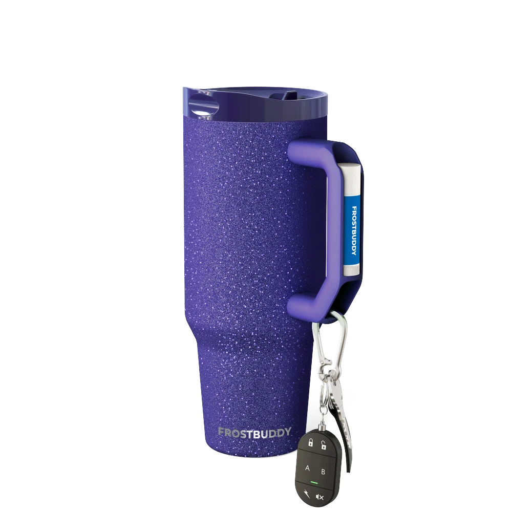 Thicc Buddy 40oz | Purple Glitz