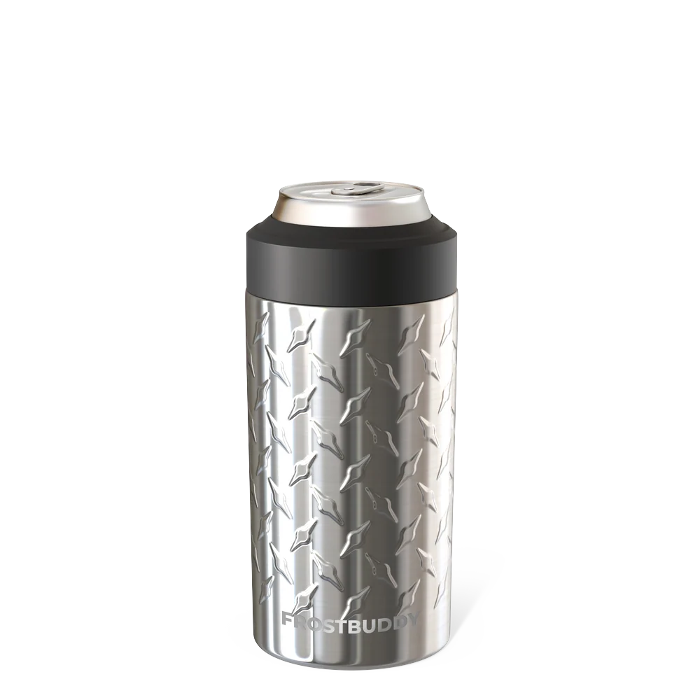 Universal Buddy | Diamond Plate | Silver