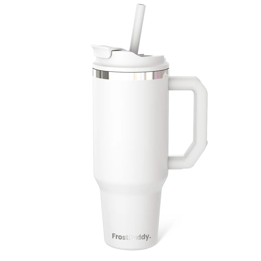 Thicc Buddy 40oz | White - Image 2