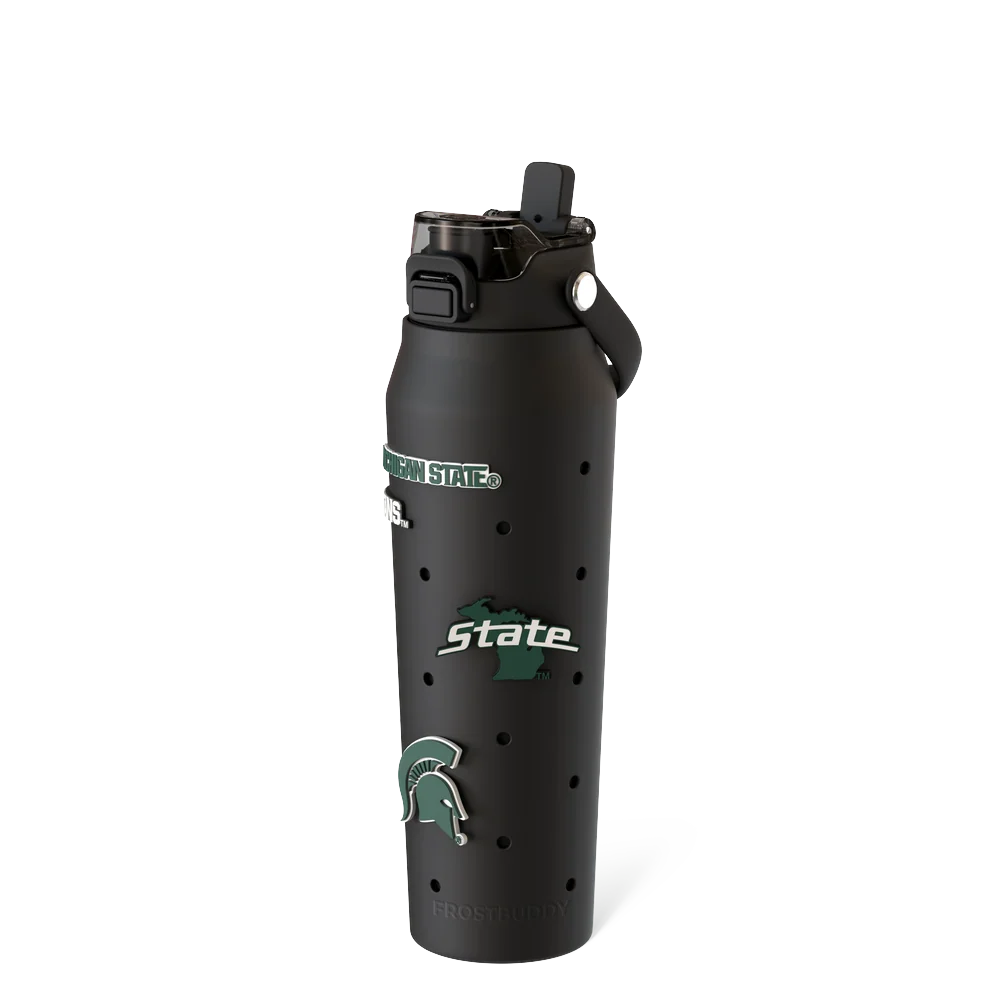 Bottle Buddy 32oz | Michigan State Spartans | Skin + Budz Bundle
